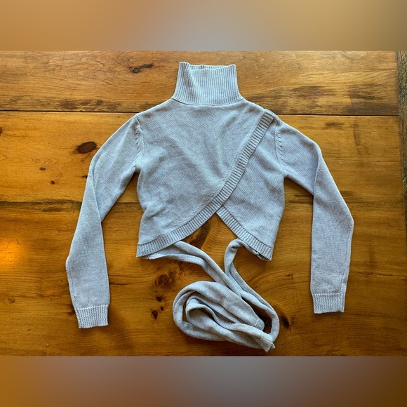 Asilio Priorie Wrap Sweater. Size 2. - Picture 8 of 11